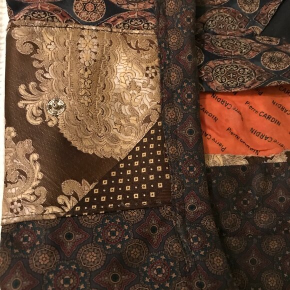 Vintage Clutch made from Vintage Designer Men's Ties - Picture 8 of 12